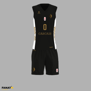Equipamento de Jogo Preto CRC Quinta dos Lombos Basquetebol Liga Betclic