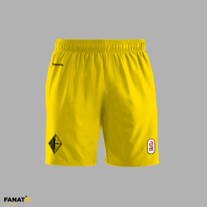 Calção de Jogo Amarelo CRC Quinta dos Lombos Basquetebol Liga Betclic