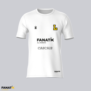 Camisola de Aquecimento Branca CRC Quinta dos Lombos Basquetebol