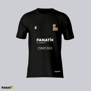 Camisola de Aquecimento Preta CRC Quinta dos Lombos Basquetebol