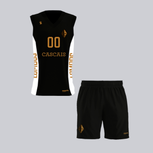 Equipamento de Jogo Preto CRC Quinta dos Lombos Basquetebol Liga Betclic